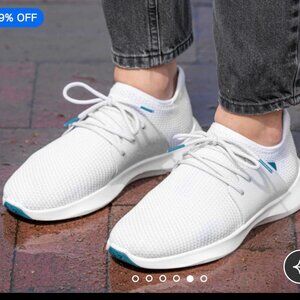 Vessi 100% Waterproof Everyday Classic Sneaker Shoes W9 light gray